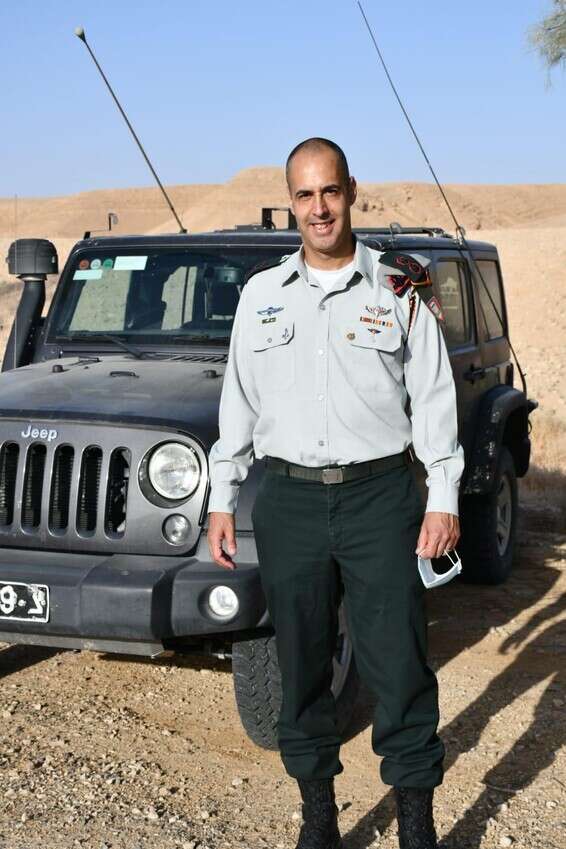 סא"ל רענן בן יעקב // צילום: דובר צה"ל